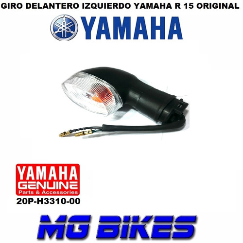 Farol Giro Delantero Izquierdo Yamaha R15 Original Mg Bikes