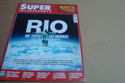 Revista Superinteressante 344 2015 / Rio Topo Do Mundo Agua