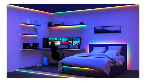 Tira Lightstrip Multicolor Gradient 10mts Tapo Wifi Homekit