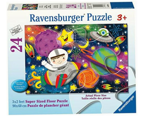 Ravensburger 03044 Space Rocket Puzzle Gigante De 24 Piezas