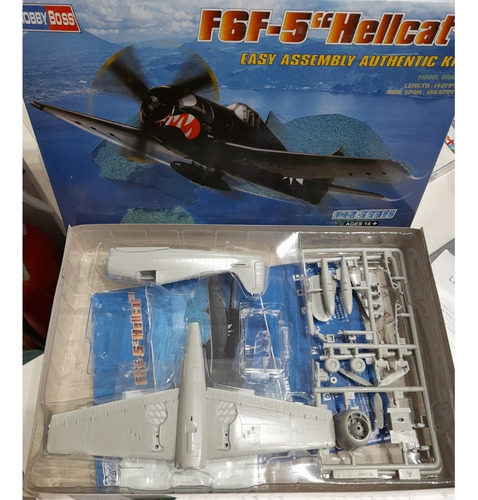 Maqueta P Armar F6 F5 Hellcat Hobbyboss 1/72 80260 La Plata