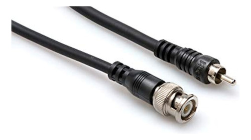 Hosa Bnr-106 Bnc A Rca Cable Coaxial De 75 Ohmios, 6 Pies