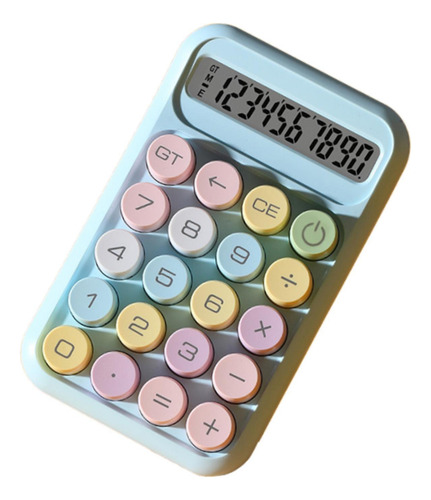 Botones Mecánicos De Calculadora De 10 Dígitos Pantalla