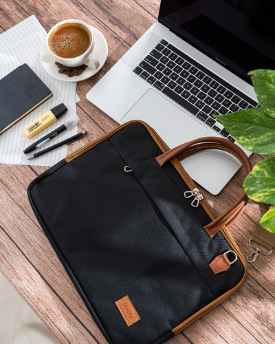 Maletin Porta Notebook Cordura Organizador 15.6 Estuche Madu