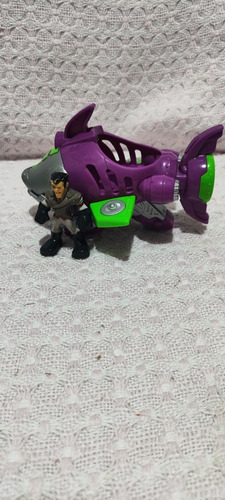 Transformers Rescue Heroes Dr. Morocco Figure & Shark Bot