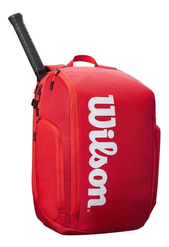 Raquetero Super Tour Backpack Rojo Wilson