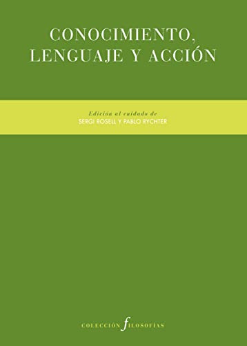 Conocimiento Lenguaje Y Accion - Vv Aa 