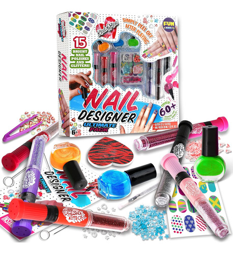 Kit De Esmalte De Uñas Para Niños De 7 A 12 Años, Funkidz Co