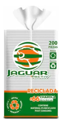 Charola Reciclada Jaguar Mod. 66 Con 200 Pzas
