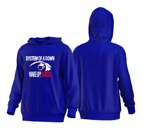Buzo System Of A Down Saco Capota Unisex Gira Wake Up!