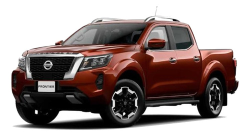 Estribo Plano Aluminio Negro Nissan Frontier 16-23+ Orig