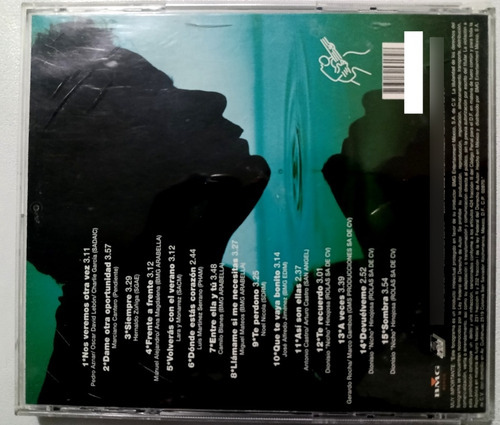 Nicho Hinojosa Bar 3 Cd Original (Usado)