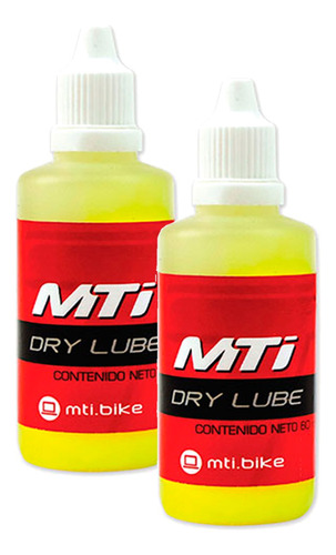 Aceite Lubricante Bicicleta Mti Pelicula Seca X 2 Unidades