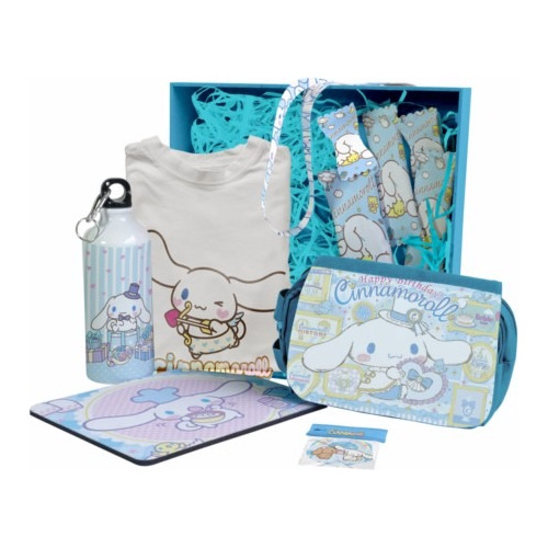 Pack Cinnamoroll Con Mouse Pad Y Lanyard Polo Mpml-01