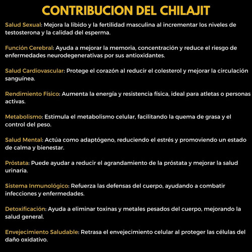 Pastillas Para La Prostatitis Y Salud Masculina Shilajit 60c