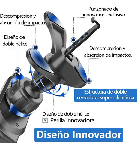 Imagen 2 de 9 de Soporte Magnetico Universal Para Teléfono De Coche, Mejorado