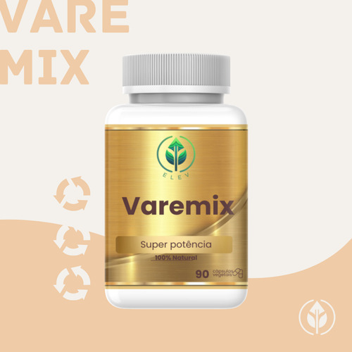 Remédio De Varizes Veias Estouradas Hemorroidas Varemix 90cp Sem Sabor
