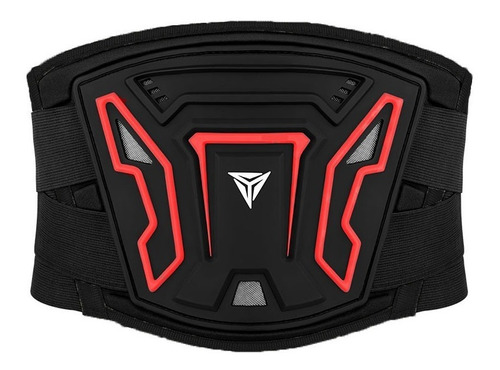 Faja Protectora Para Conducción De Moto Motowolf 1028 Rojo