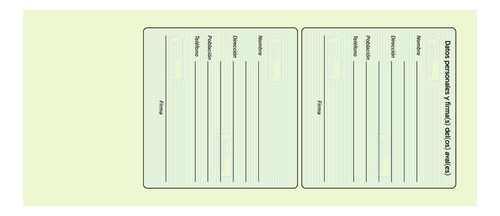 Pagaré Printaform B-8600 (pq. C/3 Blocks)
