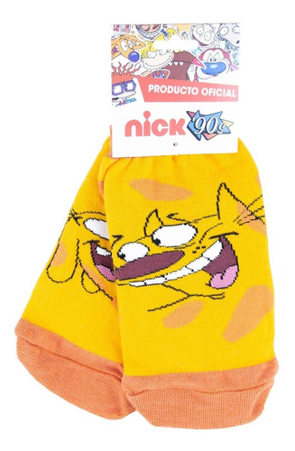 Imagen 1 de 3 de Medias Soquete - Nickelodeon - Catdog