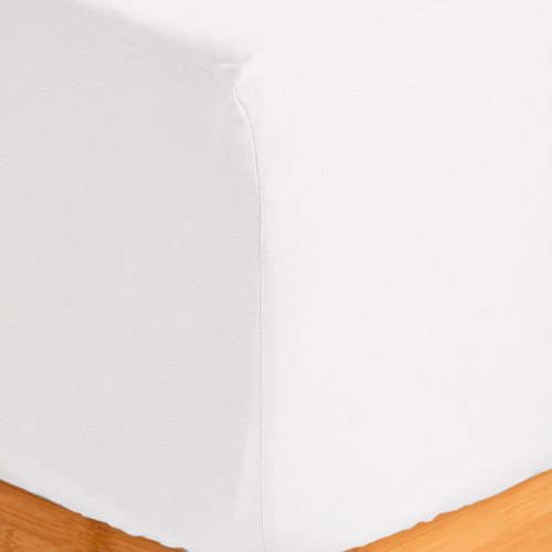 Sábana Ajustable Arredo Extra Queen Size Lisa Blanco