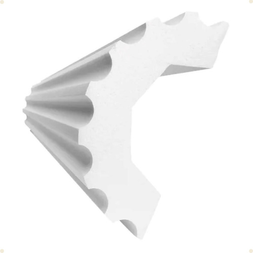 Coluna Grega Romana Isopor Eps 8 Mts + 4 Base Para Meia Cana