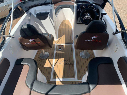 Promoção! Lancha Fortmarine 170 Com Motor 90 Hp Mercury