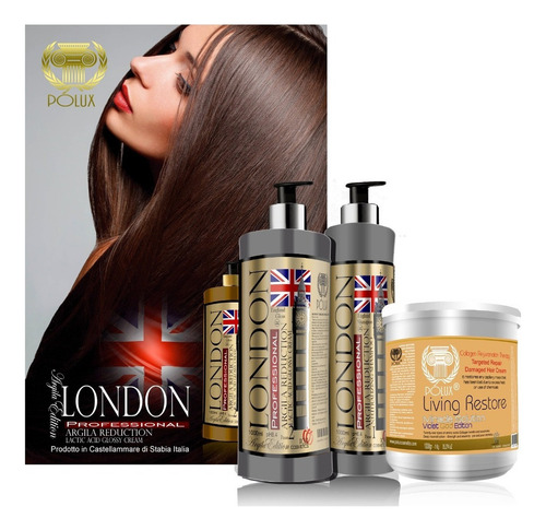 Escova London Ácido Lático S/formol C/matizador