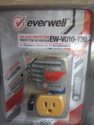 Protector De Voltaje 110v Marca Everwell