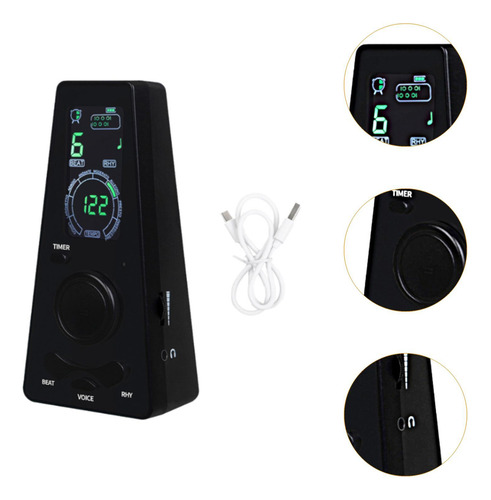 Control De Volumen Estable De Metrónomo Digital