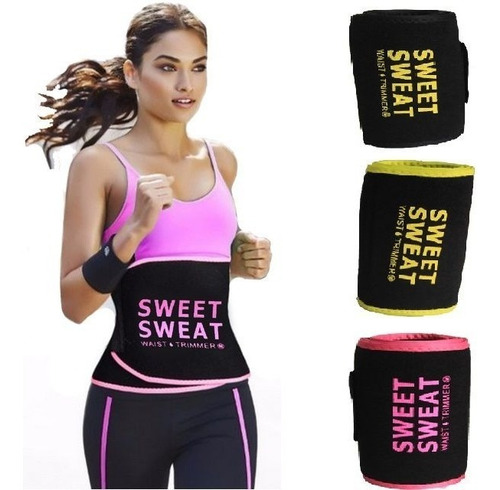 Faja Adelgazante Sweet Sweat Para Cintura Unisex Ejercicio