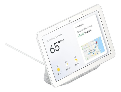 Imagen 5 de 5 de Google Nest Hub con asistente virtual Google Assistant, pantalla integrada de 7" chalk 110V/220V