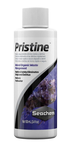 Pristine 100ml Seachem Clarificador Acuario Pecera