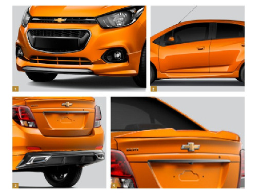 Kit Deportivo Chevrolet Beat Sedan 2018-2021