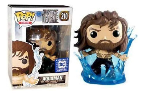 Funko Pop! Heroes Justice League Aquaman #210 Dc Exclusive