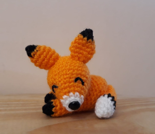 Amigurumi Muñeco De Apego Zorro De El Principito