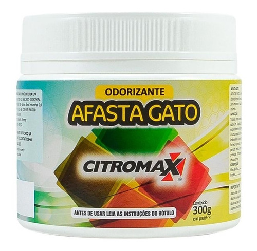 Afasta Repele Gatos E Gambas 4x300g Espanta Desaloja Animais