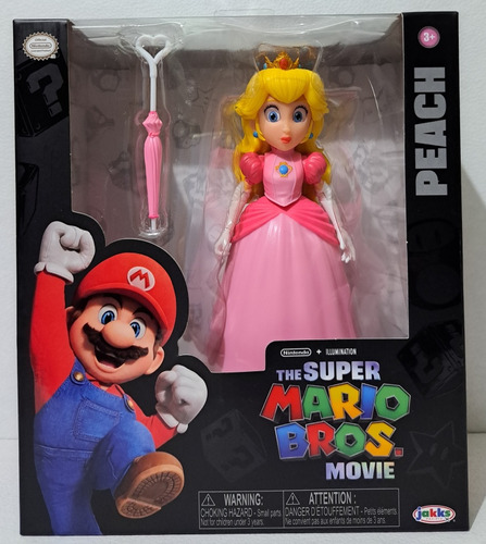 Figura De Colección Peach The Super Mario Bros Movie 