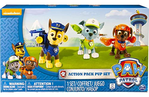 Nickelodeon, Paw Patrol - Paquete De Acción Pups 3pk Figure