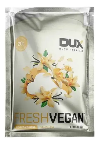 Fresh Vegan Sachê (26g) - Sabor: Baunilha