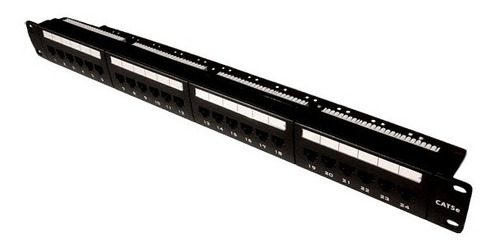 Patch Panel 24 Puertos Cat5e