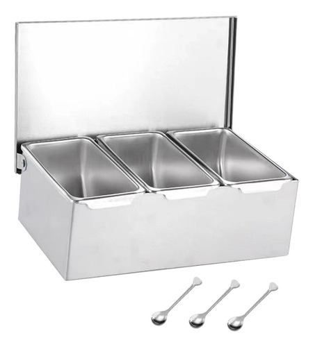 Compatible Tarro De Condimentos, Utensilios De Cocina, Tres