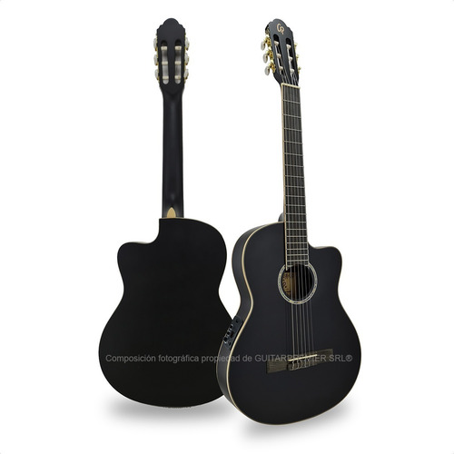 Imagen 1 de 10 de Guitarra Electro Criolla Media Caja Ecualizador Eq4 Garantia