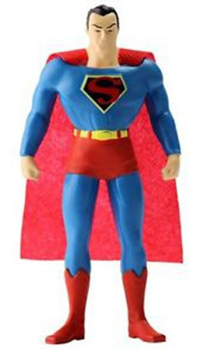 Figura Superman Liga La Justicia Dc Versión Clásica Flexible