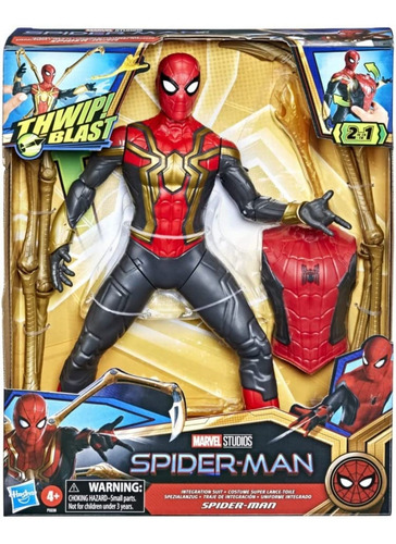 Marvel Spider-man Thwip Blast - Traje Integrado