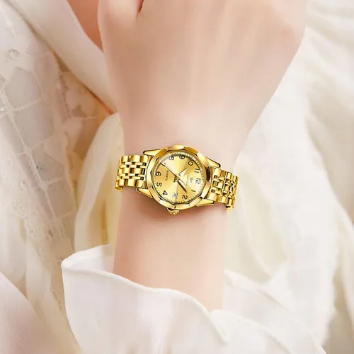 Reloj de oro mujer chile deals