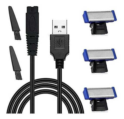 Repuesto Cabezal Y Cable Carga Para Microtouch Solo -