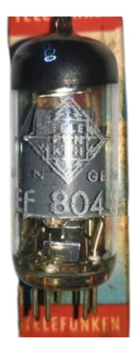 Válvula Electrónica Ef804 S Nos Telefunken Germany