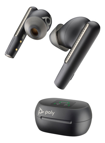 Ífonos Poly Voyager Free 60+ Uc M Carbon Black Con Estch