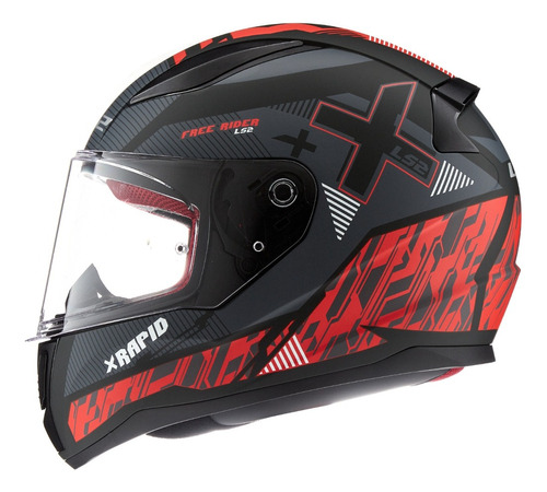 Casco Moto Pista Ls2 353 Rapid Deadbolt Full En Devotobikes